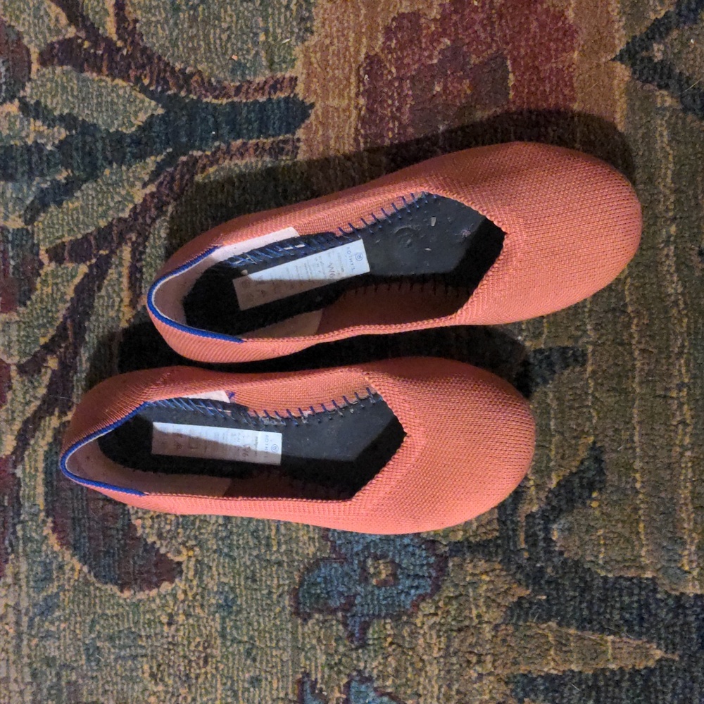 Rothy's Persimmon Ballet Flats